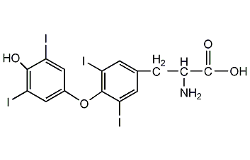 d-甲狀腺素結(jié)構(gòu)式